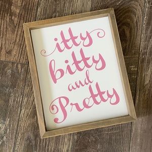Little girl bedroom sign